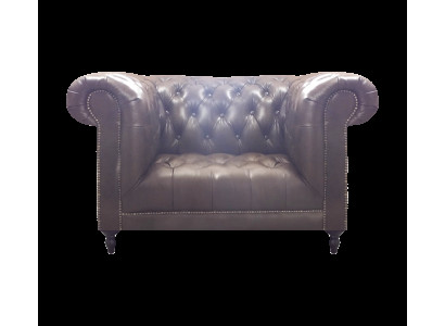 Wohnzimmer Sessel Luxus Leder Möbel Chesterfield Couch Sitz Neu Einrichtung