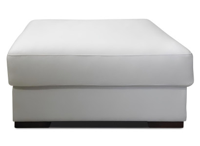 Fußhocker Ottoman Sitzhocker Sitzpouf Wohnzimmer Designer Hocker Leder Textil