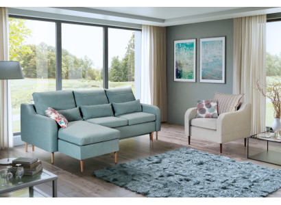 Ecksofa Couch Schlafsofa Sofa Wohnzimmer Design Couchen Sofas Polster Bett Neu
