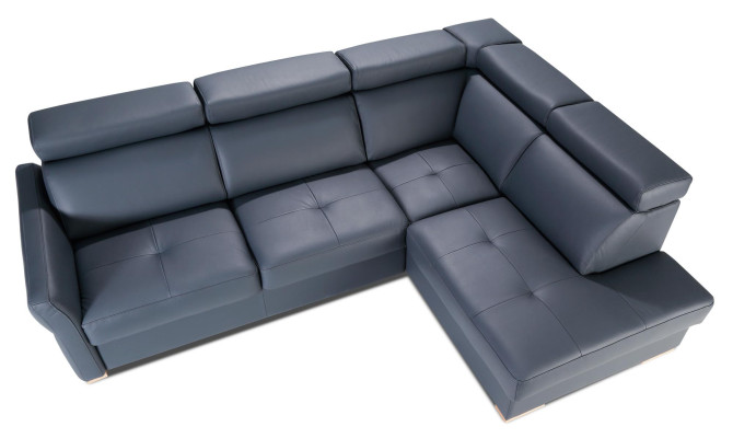 Ecksofa Sofa Couch Polster Wohnlandschaft Eck Garnitur Sofas Bettfunktion Kasten