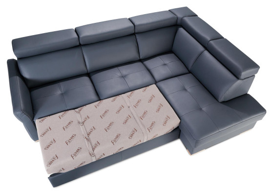 Ecksofa Sofa Couch Polster Wohnlandschaft Eck Garnitur Sofas Bettfunktion Kasten