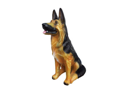 Garten Dekoration Schäferhund Hund Figur Statue Skulptur 86cm Figuren Statuen