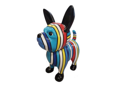 Abstrakte Figur Statue Design Dekoration Skulptur Deko Hund Garten Statuen 160cm