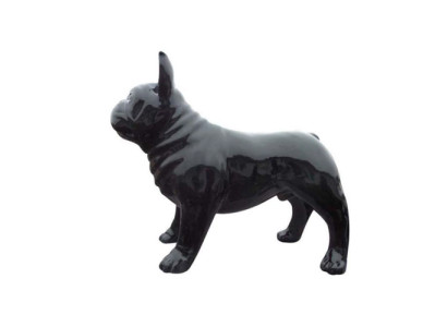 Abstrakt 100cm Hund Figur Statue Skulptur Deko Garten Design Statuen Dekoration