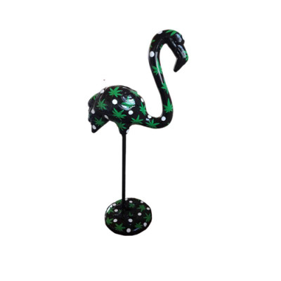 Abstrakt Flamingo Figur Statue Skulptur Garten Design Statuen Dekoration 119cm