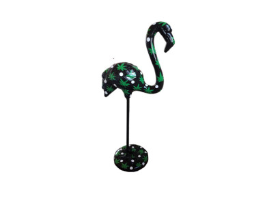 Abstrakt Flamingo Figur Statue Skulptur Garten Design Statuen Dekoration 119cm