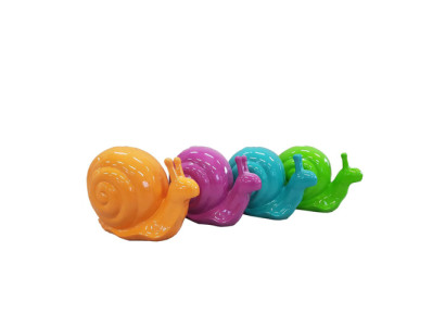 Abstrakt Schnecke Figur Statue Skulptur Deko Garten Design Statuen Dekoration