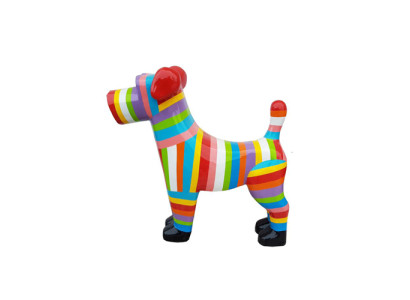Abstrakte Kunst Figur Statue Garten dekoration design Statuen Figuren Hund Deko
