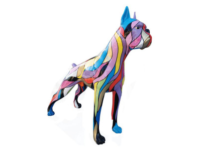 Design Figur Hund aus Kunststoff Garten Dekoration Skulptur Statuen 173x190 cm