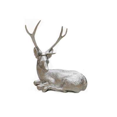 Figur Statue Skulptur Statuen Hirsch Reh Garten Figuren Statuen Skulpturen 75cm