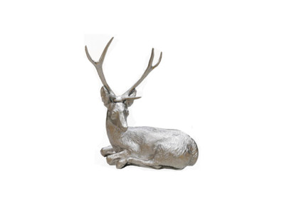 Figur Statue Skulptur Statuen Hirsch Reh Garten Figuren Statuen Skulpturen 75cm