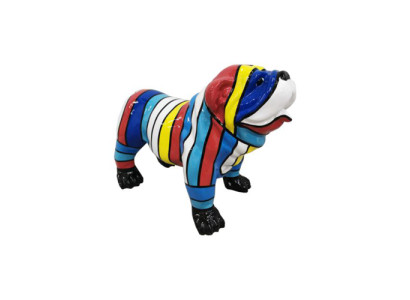 Abstrakte Design Figur Statue Garten dekoration design Statuen Figuren Hund Deko