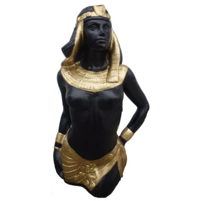 Ägyptischer Kleopatra Statue Statuen Dekoration Figuren Skulpturen Deko 78 cm