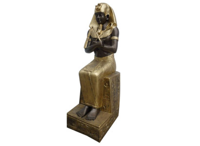 Ägyptische Pharao Figur Statue Skulptur Statuen Figuren 125 cm Antik Stil Neu