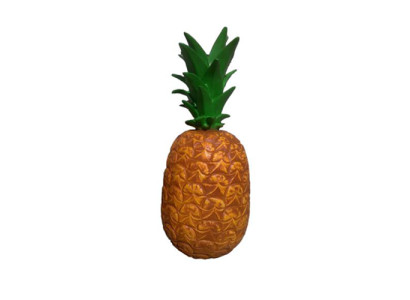 Design Garten Skulptur Figur Ananas Statue Laden Dekoration Deko Aussteller 65cm