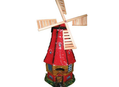 Design Mühle Figur Statue Skulptur Höhe 80 cm Statuen Figuren Dekoration Deko