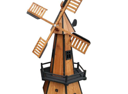 Design Mühle Figur Statue Skulptur Höhe 127cm Statuen Figuren Dekoration Deko