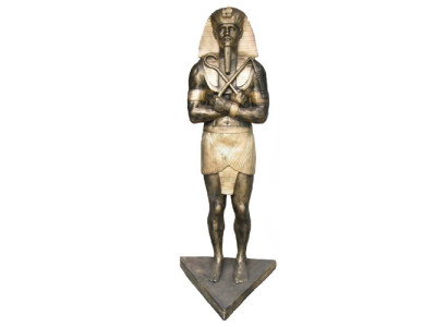 Ägypten Skulptur Ramses II Kunststoff Statue Figuren Statuen Antik Stil 190 cm