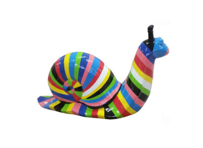 Abstrakte Schnecke Figur Statue Skulptur Deko Garten Design Statuen Dekoration