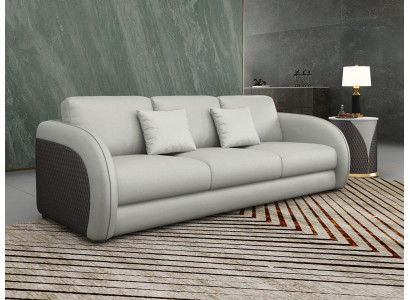 Ledersofa Sofagarnitur Polster Couchen Klassische Wohnzimmer Möbel Sofa 321 Neu