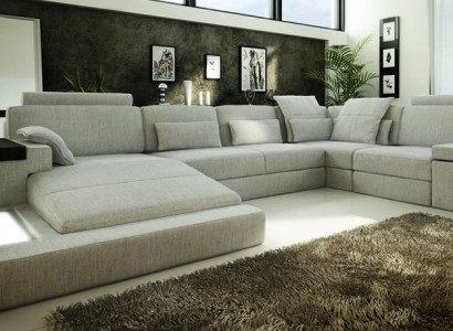 Design Sofa Ecksofa Couch Garnitur Polster Sitz Ecke Sofas Wohnlandschaft XXL