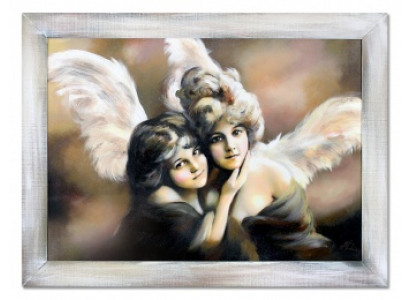 Engel der Freundschaft Handarbeit Ölbilder Gemälde Leinwand Ölbild G16663
