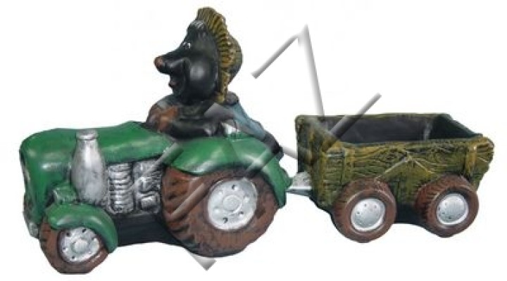 Design Maulwurf Skulptur Statue Statuen Figuren Garten Figur Skulpturen Deko Neu
