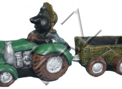 Design Maulwurf Skulptur Statue Statuen Figuren Garten Figur Skulpturen Deko Neu