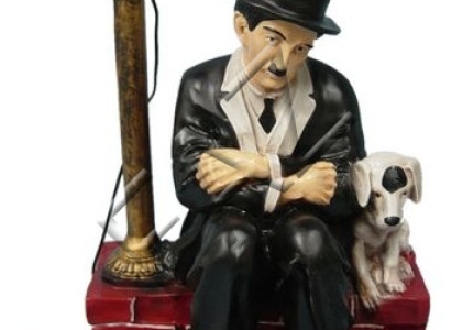 Design Laurel Hardy Figur Statue Skulptur Figuren Skulpturen Deko Statuen Neu