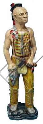 Design Inder Figur Statue Skulptur Figuren Skulpturen Dekoration Deko Indianer