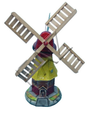 Design Mühle Figur Statue Skulptur Figuren Skulpturen Dekoration Deko Statue Neu