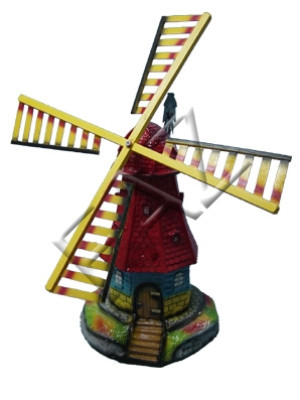 Design Mühle Figur Statue Skulptur Figuren Skulpturen Dekoration Deko Neu