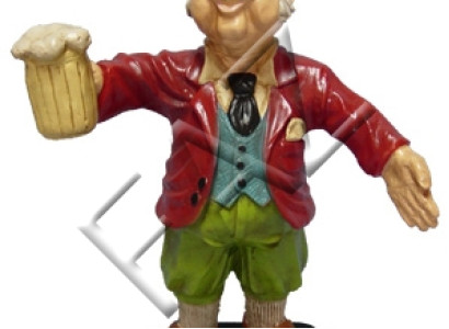 Design Vase Bier Skulptur Statue Statuen Figuren Garten Figur Skulpturen Deko