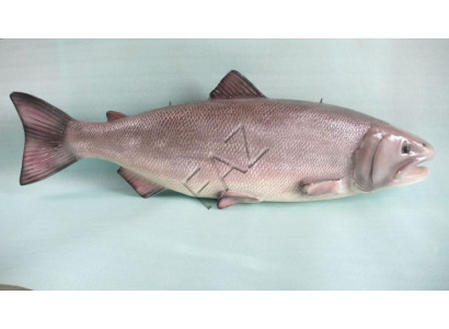 Design Fisch Figur Statue Skulptur Figuren Skulpturen Dekoration Deko Neu