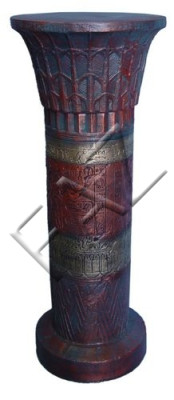 Design Spalten Säule Skulptur Spalte Figuren Skulpturen Dekoration Deko Ägypten