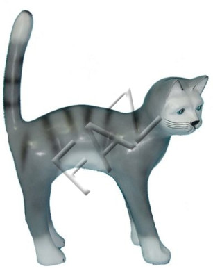 Design Katze Figur Garten Statue Skulptur Figuren Skulpturen Dekoration Deko Neu
