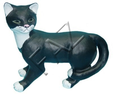 Design Katze Figur Garden Statue Skulptur Figuren Skulpturen Dekoration Neu	