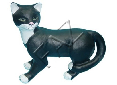 Design Katze Figur Garden Statue Skulptur Figuren Skulpturen Dekoration Neu	
