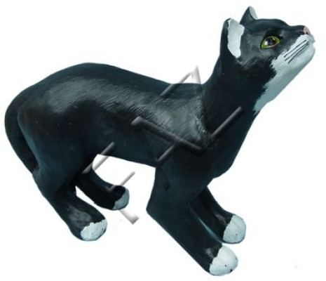 Design Katze Figur Garden Statue Skulptur Figuren Skulpturen Dekoration Neu