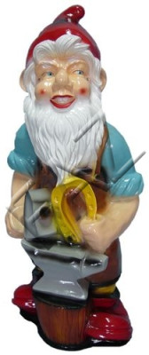 Zwerg Figur Garten Statue Skulptur Zwerge Figuren Skulpturen Dekoration Deko Neu