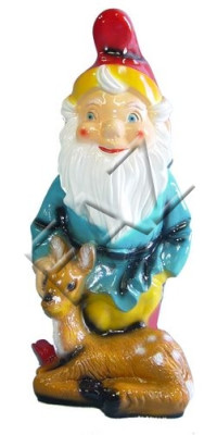Zwerg Figur Garten Statue Skulptur Zwerge Figuren Skulpturen Deko Dekoration Neu