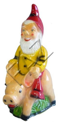 Zwerg Figur Garten Statue Skulptur Figuren Skulpturen Dekoration 81 cm Deko Neu