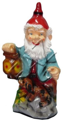 Zwerg Figur Garten Statue Skulptur Figuren Skulpturen Dekoration 80 cm Deko Neu