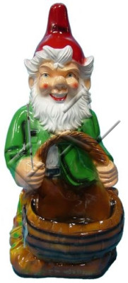 Zwerg Figur Garten Statue Skulptur Figuren Skulpturen Dekoration 74 cm Deko Neu