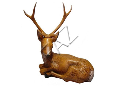Statuen Hirsch Figur Garten Statue Skulptur Figuren Skulpturen Dekoration Neu