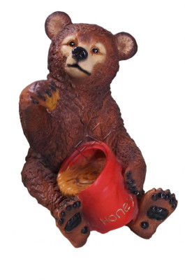 Bär Figur Garten Statue Skulptur Figuren Skulpturen Dekoration Deko Statuen Neu