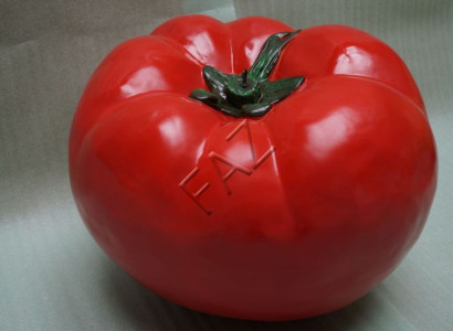 Design Tomate Figur Garten Statue Skulptur Figuren Skulpturen Dekoration b412