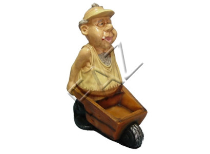 Design Gärtner Figur Garten Statue Skulptur Figuren Skulpturen Dekoration B161