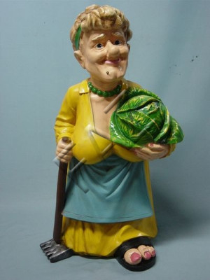 Design Gärtner Figur Garten Statue Skulptur Figuren Skulpturen Dekoration Neu