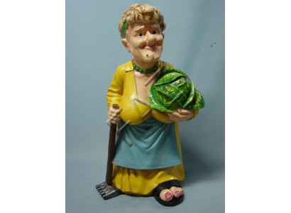 Design Gärtner Figur Garten Statue Skulptur Figuren Skulpturen Dekoration Neu